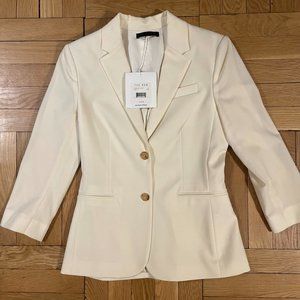 NWT The Row Ivory Schoolboy Jacket
